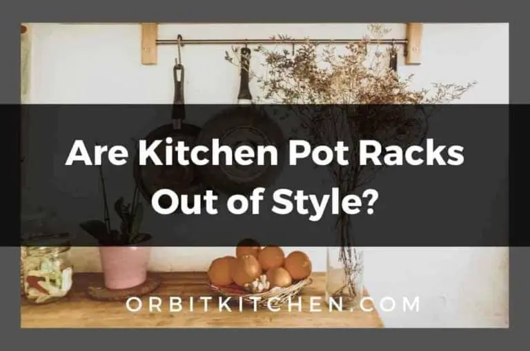 Are Kitchen Pot Racks Out of Style?