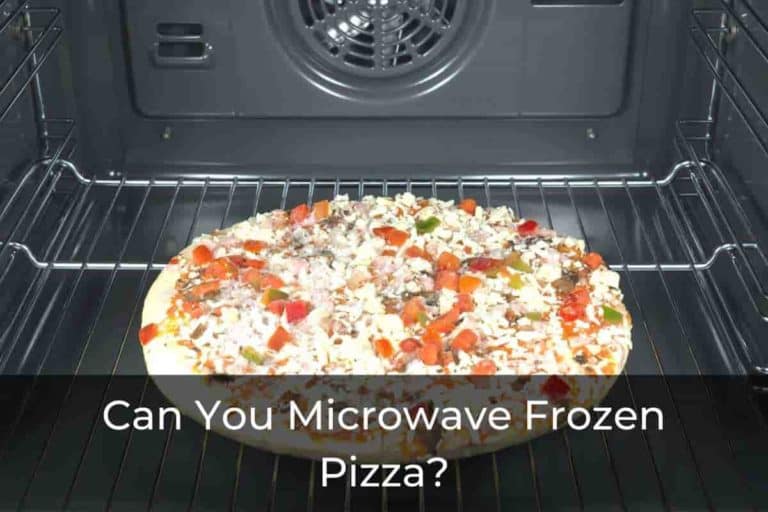 Can You Microwave a Frozen Pizza? [Here’s the Answer]