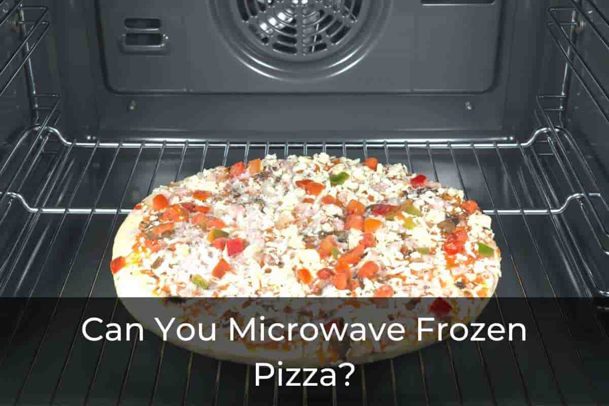 Can You Microwave A Frozen Pizza? [Here's The Answer]