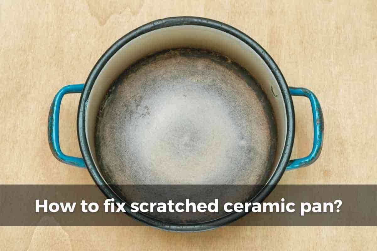 fix scratched ceramic kitchen sink