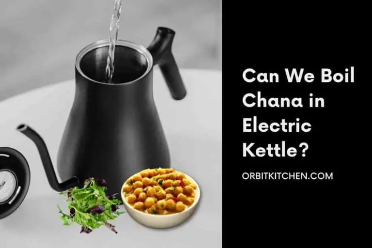 Can We Boil Chana in Electric Kettle?
