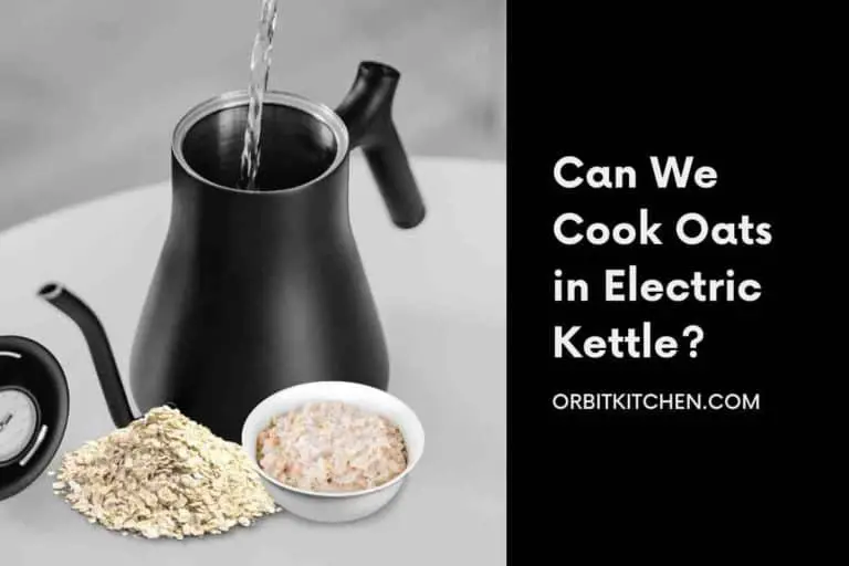 Can We Cook Oats in Electric Kettle?