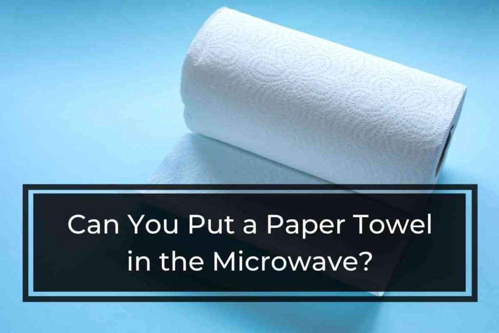 Can You Put a Paper Towel in the Microwave