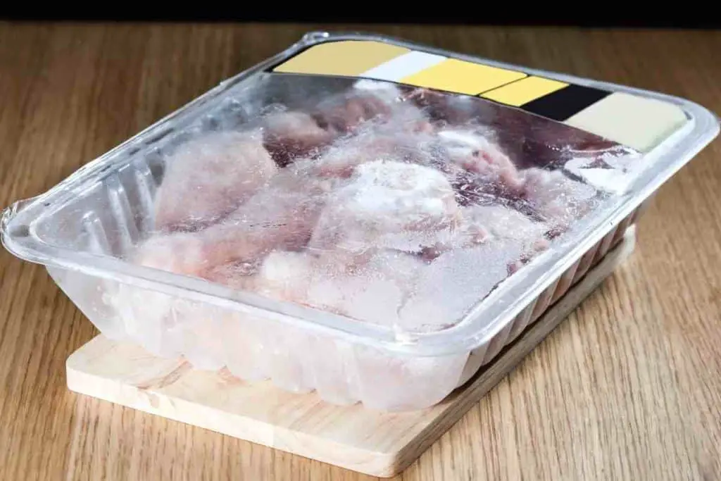 frozen chicken