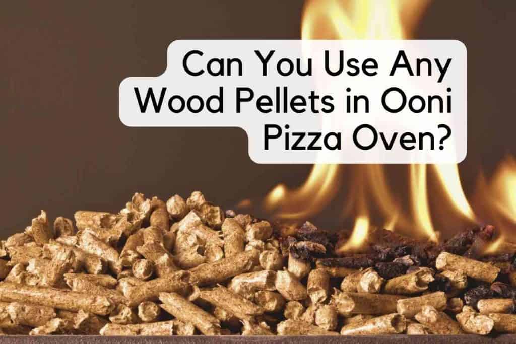 Can You Use Any Wood Pellets in Ooni Pizza Oven