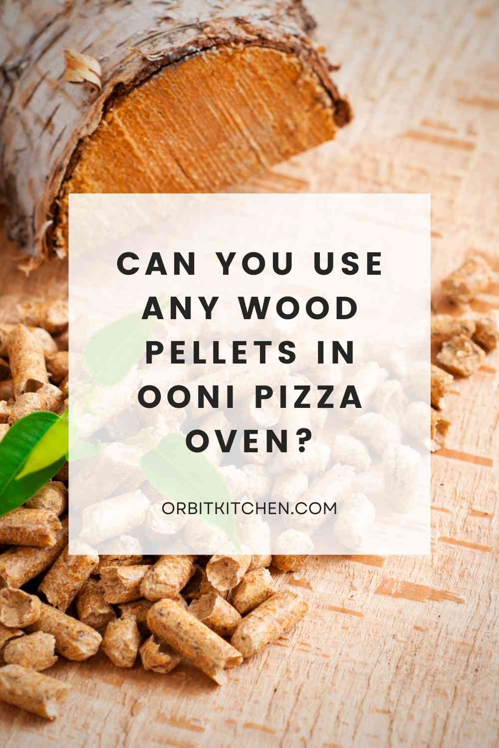 Can You Use Any Wood Pellets in Ooni Pizza Oven pin