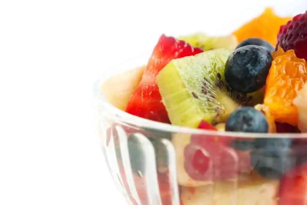 Fruit Salad in Bowl