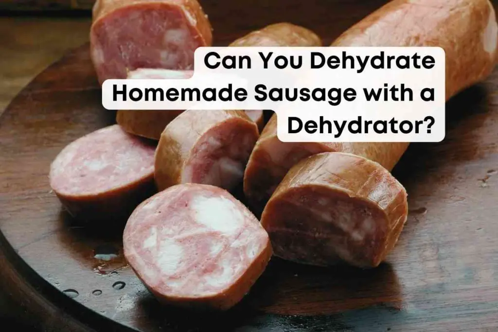 Can You Dehydrate Homemade Sausage with a Dehydrator