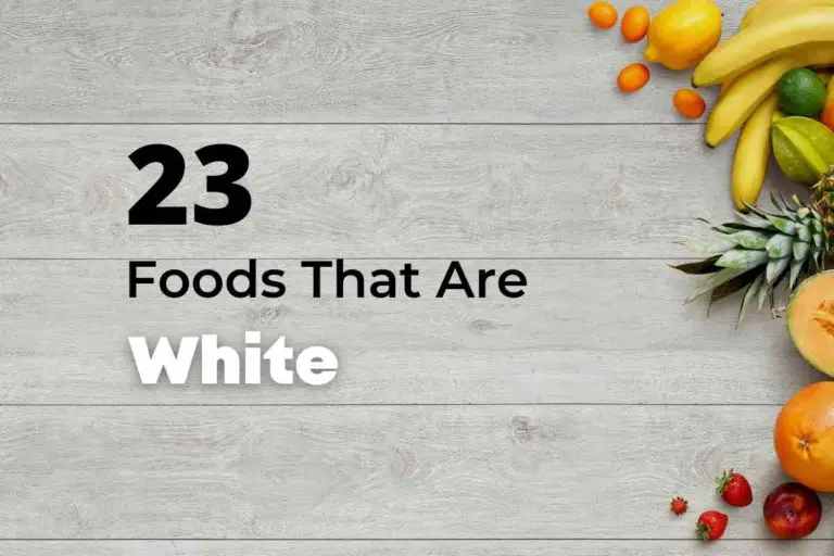 23 Foods that are White