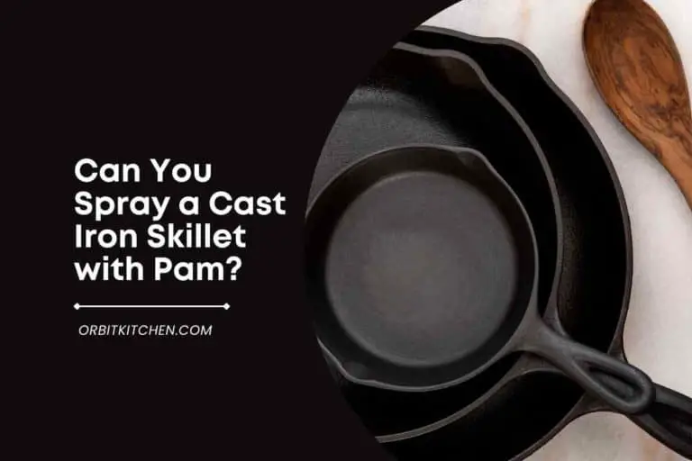 Can You Spray a Cast Iron Skillet with Pam?