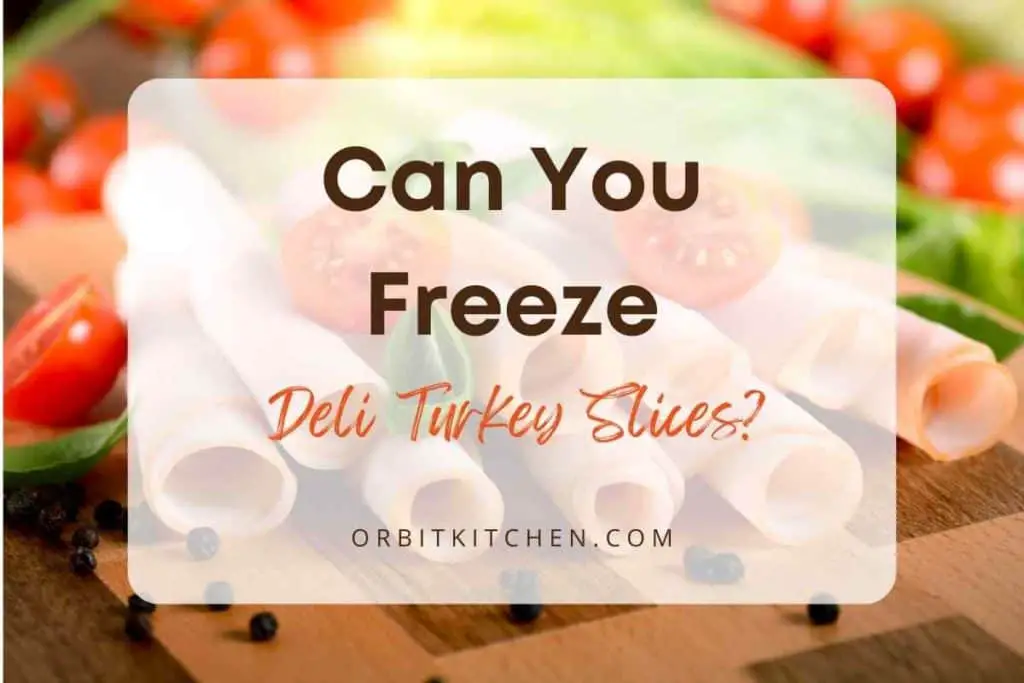 Can You Freeze Deli Turkey Slices