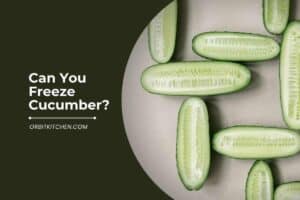 Can You Freeze Cucumber