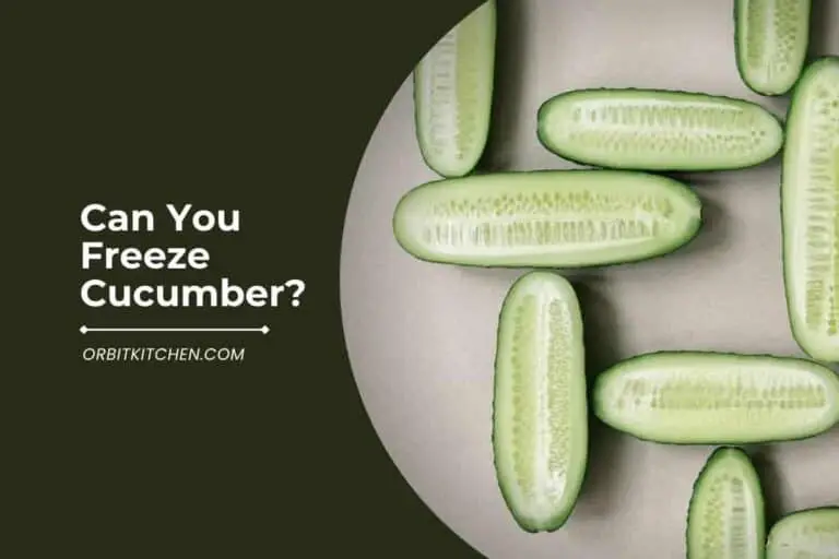 Can You Freeze Cucumber [Explained!]